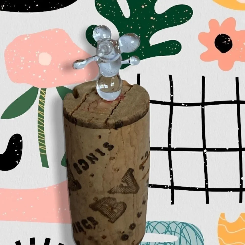 **Wine Cork Desk Buddy